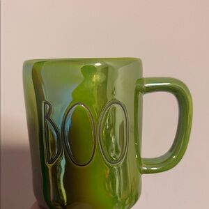 Rae Dunn Green 'BOO' Mug